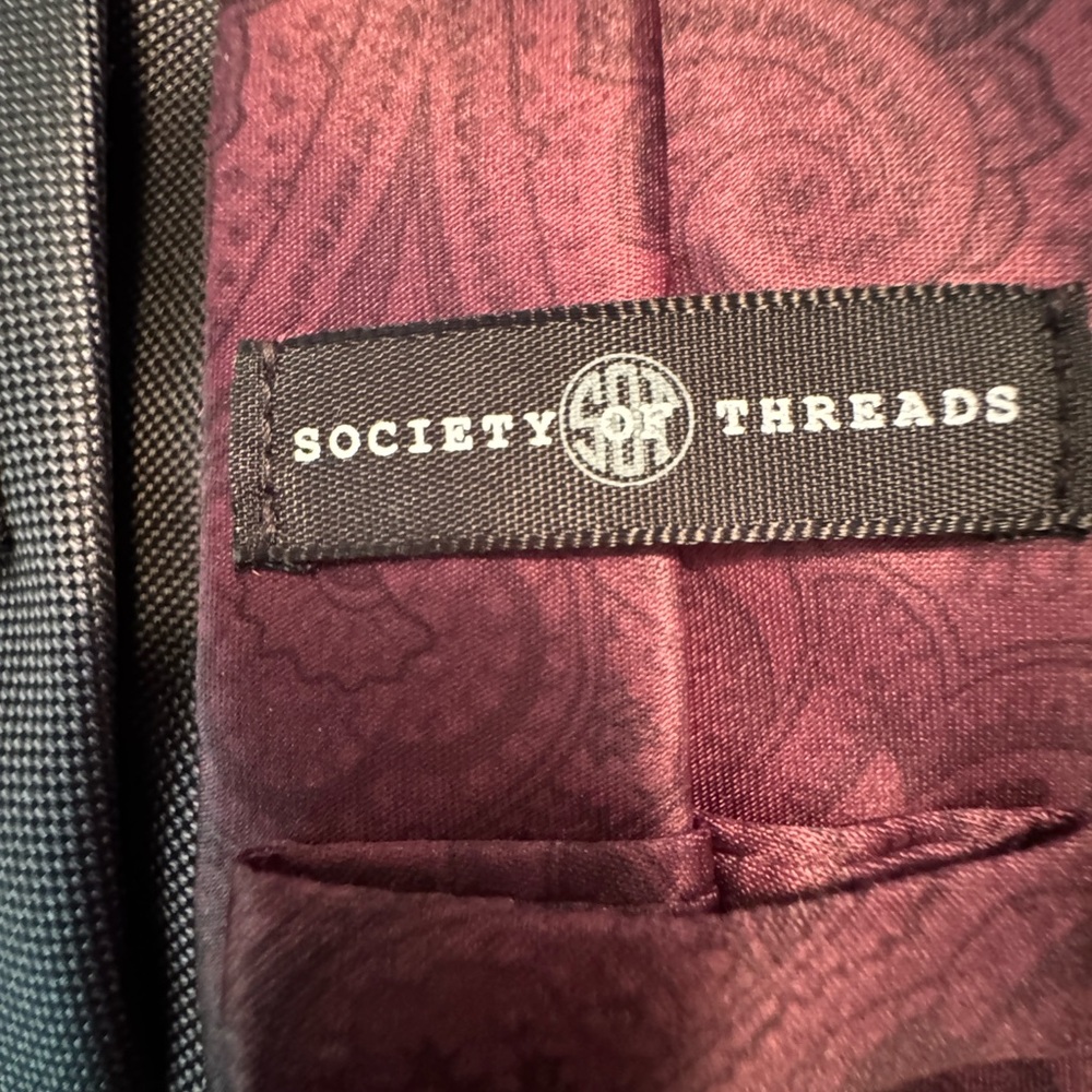 Bundle 3 Men’s Ties Van Heusen Society Threads NEW High End Better than … - Picture 5 of 9